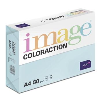 ANTALIS Image Coloraction A4 bermuda/ middenblauw 80g/m2 pak à 500 vel - Prijs geldig bij een minimale afname per doos (5 pakken per doos) (266435-5)