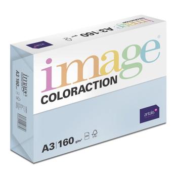 ANTALIS Image Coloraction A3 iceberg/ hemelsblauw 160g/m2 pak à 250 vel - Prijs geldig bij een minimale afname per doos (5 pakken per doos) (380927-5)