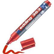 EDDING 363 Niet-permanent Whiteboard-marker Rood Breed Beitelpunt 1 - 5 mm