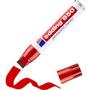EDDING 850 Permanentmarker 100% Gerecycled Extra breed Beitelpunt 5 - 15 mm Rood Navulbaar Waterbestendig