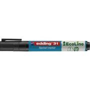 EDDING EcoLine 31 Flipovermarker Medium Ronde punt 1,5 - 3 mm Zwart Navulbaar Waterbestendig