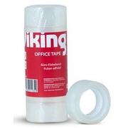 VIKING Plakband Office Transparant 19 mm (B) x 10 m (L) PP (Polypropeen) 6 Rollen