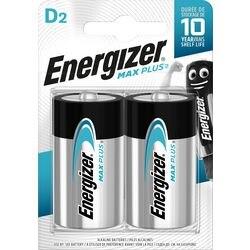 ENERGIZER Batterij Max Plus D Alkaline 1.5 V 2 Stuks (423358)
