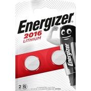 ENERGIZER Knoopcelbatterij Lithium CR2016 90 mAh Lithium (Li) 3 V 2 2 Stuks