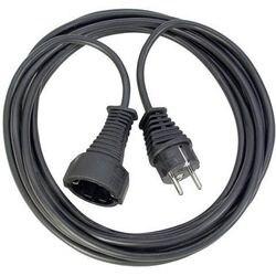 BRENNENSTUHL 1165430 230V Verlengkabel met geaarde stekker CEE7 / 7 Mannelijk - Geaarde stekker CEE7 / 7 vrouwelijk 3 m Zwart (1165430)