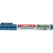 EDDING Ecoline 21 Permanent marker  Medium Ronde punt 1,5 - 3 mm Blauw Ja
