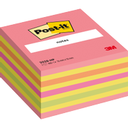 POST-IT Notes Kubus 76 x 76 mm Neon Roze 450 Vellen