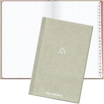 AURORA Bur-O-class Schrift Speciaal Geruit Gebonden Grijs Niet geperforeerd 192 Pagina's (R2396SQ5)