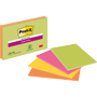 POST-IT Meeting Super Sticky Notes 101 x 152 mm Kleurenassortiment Rechthoekig Blanco 4 Stuks à 45 Vellen (6445-4SS)
