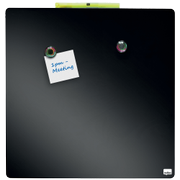 NOBO Mini Wandmontage Magnetisch whiteboardtegel 1903774 Gelakt staal Frameloos 360 mm x 360 mm Zwart
