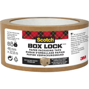 SCOTCH Box Lock Verpakkingstape Papier Super Sterk 48 (B) mm x 22,8 m (L) 127 Microns