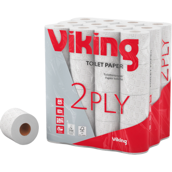 VIKING Standard Toiletpapier 2-laags 48 Stuks à 200 Vellen (1191865)