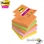 POST-IT Sticky Z-Notes Boost Kleurenassortiment 90 Vellen Pak van 5 (7100258789)