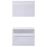 VIKING Enveloppen Zonder venster C6 162 (B) x 114 (H) mm Zelfklevend Wit 80 g/m² 100 Stuks