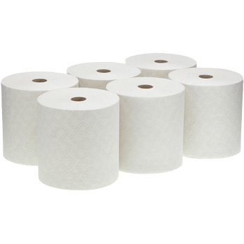 SCOTT Extra Strong Papieren handdoeken Wit 1-laags 6686 6 Stuks à 304 m (6686)