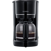 SEVERIN Koffiezetapparaat filter KA 4320 1,25 L Zwart