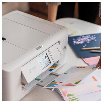 BROTHER DCP-J1800DW Kleuren Inkjet Printer A4 Wit (DCPJ1800DWRE1)