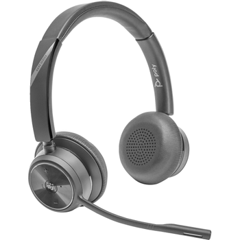 HP Poly Savi 7420 Headset Hoofd Met Bluetooth Met microfoon Mono Zwart (8L574AA#ABB)