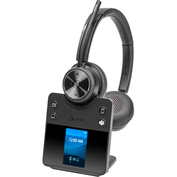 HP Poly Savi 7420 Headset Hoofd Met Bluetooth Met microfoon Mono Zwart (8L574AA#ABB)