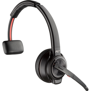 HP Poly Savi 8210 Headset Met Bluetooth Met microfoon Stereo Zwart (8Y9C3AA#ABB)