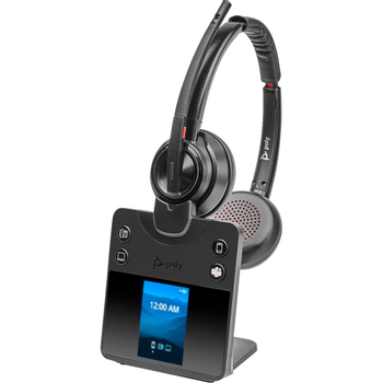 HP Poly Savi 8420 Headset Hoofd Met microfoon Stereo Zwart (8L5B3AA#ABB)