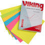 VIKING Zelfklevende memoblaadjes Rechthoekig 150 mm Blanco Kleurenassortiment 6 Stuks à 50 Vellen