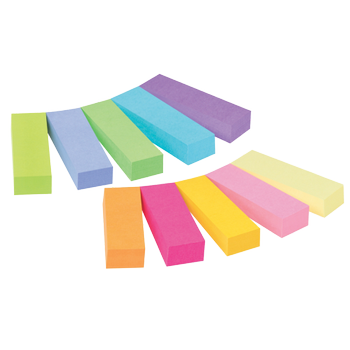 POST-IT Indexen 15 x 50 mm Kleurenassortiment 50 x 10 Stuks (670-10AB-EU)