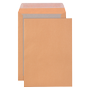VIKING C4 Kleefstrip Enveloppen met kartonnen Bruin rug 229 (B) x 324 (H) mm Zonder Venster 110 g/m² Recycled 100 Stuks