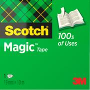 SCOTCH plakband Scotch Magic transparant 19 mm (B) x 10 m (L)