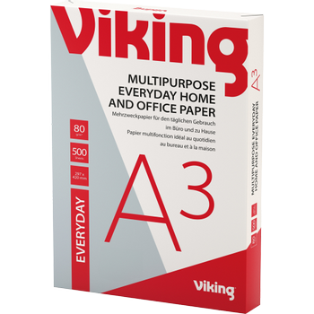 VIKING Everyday A3 Kopieerpapier Wit 80 g/m² Glad 500 Vellen (4317075)