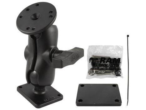 RAM MOUNT UNPKD. MNT 2 1/2" BASES & B ARM SAE BACK (RAM-101-B-SAE1)