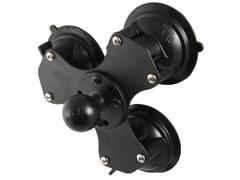 RAM MOUNT RAM TRIPLE TWIST SUCT CUP W 1.5" BALL