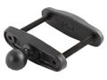 RAM MOUNT UNPK RAM CLAMP BASE W/BALL 2.5 MAX WIDTH