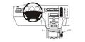 BRODIT ProClip ONLY for models with (833842)