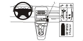 BRODIT ProClip NOT for models with (852838)