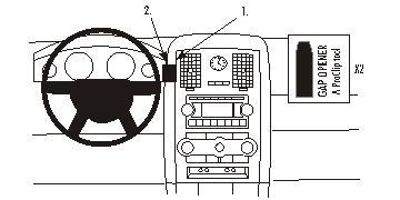 BRODIT Brodit ProClip Center mount (853456)