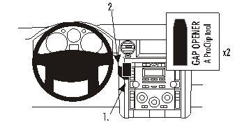 BRODIT ProClip NOT for wood grain (853572)