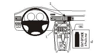 BRODIT ProClip, Volvo Volvo S80, V70  (853868)