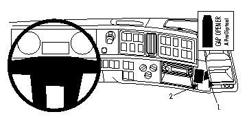 BRODIT ProClip - Volvo FH/NH series 08-12/FM series 08-13 (854217)