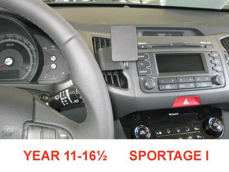 BRODIT Bilbrakett Kia Sportage/ Center M. /11- (854557)