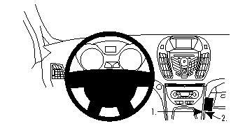 BRODIT Bilbrakett Ford C Max/ Grand C-Max/ Angl. M./ 11- (854571)