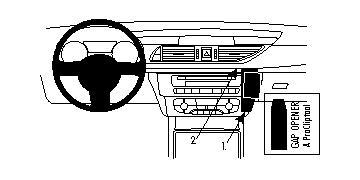 BRODIT ProClip - Angled mount UNPL-POS (854622)