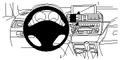 BRODIT ProClip, Centre, BMW 3, 4, 3GT UNPL-POS (854740)