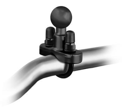 RAM MOUNT UNPKD RAM RAIL BASE W/BALL & ZINC U-BOLT (RAM-B-231ZU)