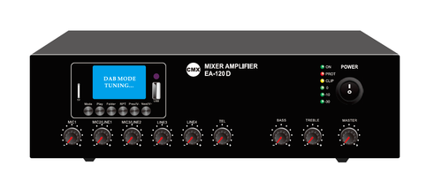CMX Mikserivahvistin - 120W  100V/ 70V/ 4-16 ohm (EA-120)