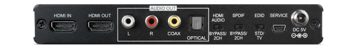 CYP HDMI Audio De-Embedder - with Dolby Digital & DTS Decoder (4K, HDCP2.2. HDMI2) (AU-1H1DD-4K22)