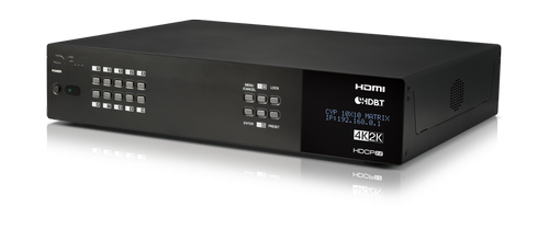 CYP 10 x 10 HDMI HDBaseT LITE Matrix with Audio Matricing (4K, HDCP2.2, HDMI2.0, Po - (PUV-1082PL-4K22)