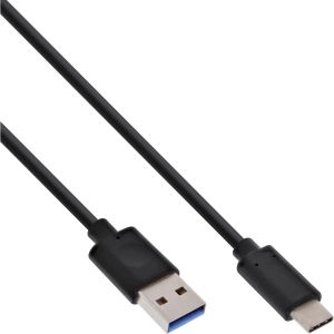 Kindermann USB 3.1 kaapeli - USB A/ USB C, 2 m, 10 GB/s, 3A (5773000602)