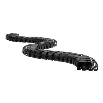 Kindermann Cable Snake 1 m, Classic black - Kaapelisuoja,  musta, 1m (7443000306)