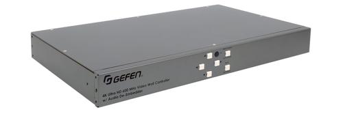 GEFEN Videoseinä ohjain - 4K Ultra HD 600 MHz Video Wall Controller w/ Audio De-Embedder (EXT-UHD600A-VWC-14)